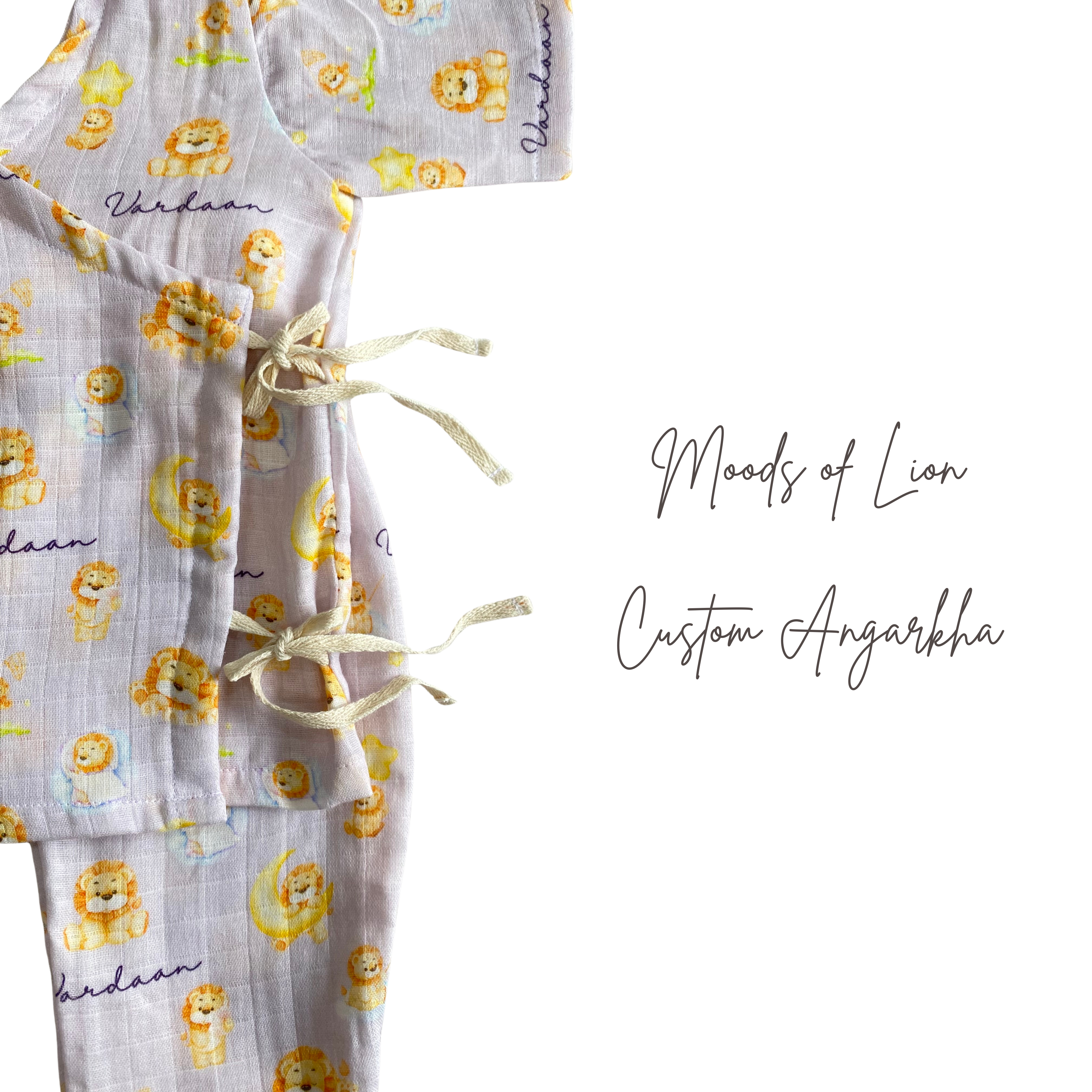 Moods of Lion Customised Angarkha